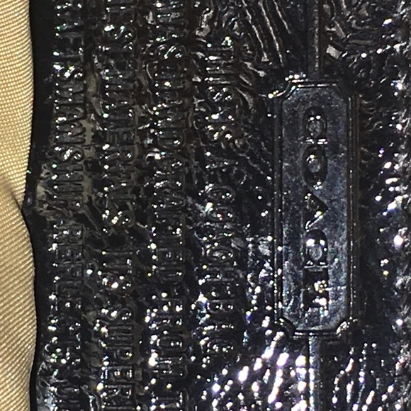 Coach canvas Tote with animal print - Picture 4 of 6